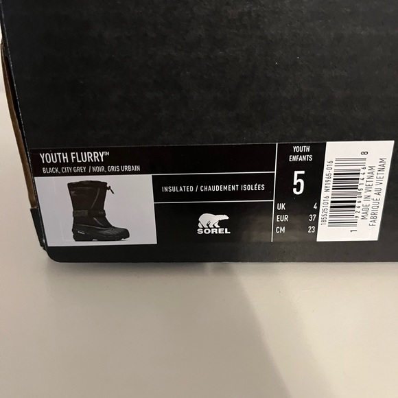 Sorel youth FLURRY youth size 5 - Picture 5 of 5